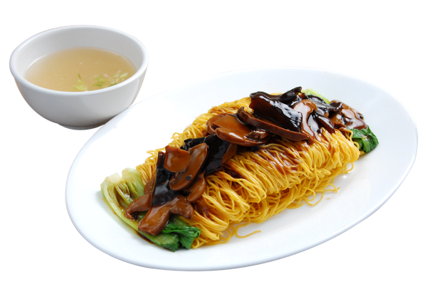 Braised Noodle 3 Kinds of Mushroom